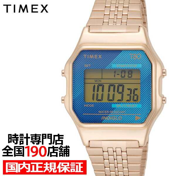 TIMEX タイメックス クラシックデジタル Timex 80 TW2V19600 メンズ ...