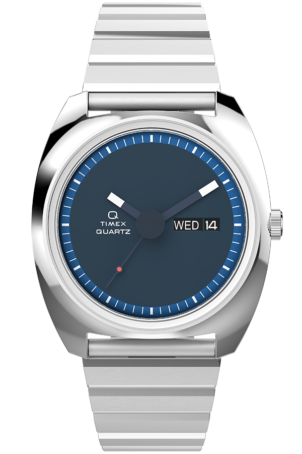 タイメックス Q TIMEX 1975 エニグマ 復刻モデル ミステリーダイヤル TW2W59800 メンズ 腕時計 クオーツ 電池式 シルバー_1