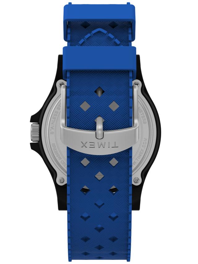 タイメックス NASA アルテミス計画 コラボレーションモデル ブルー TW2Y13100 メンズ 腕時計 クオーツ 電池式 シリコンバンド_4