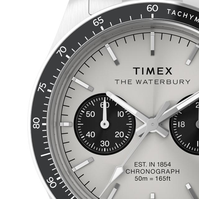 タイメックス ウォーターベリー ヘリテージ クロノグラフ TW2Y19200 メンズ 腕時計 クオーツ 電池式 シルバーダイヤル_3