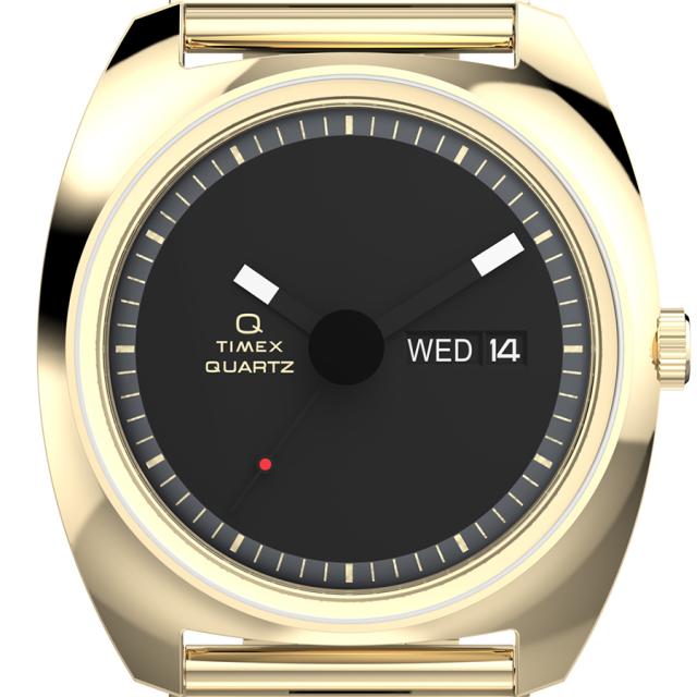 タイメックス Q TIMEX 1975 エニグマ 復刻モデル ミステリーダイヤル TW2Y34400 メンズ 腕時計 クオーツ 電池式 ゴールド_2