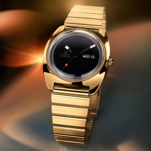 タイメックス Q TIMEX 1975 エニグマ 復刻モデル ミステリーダイヤル TW2Y34400 メンズ 腕時計 クオーツ 電池式 ゴールド_8