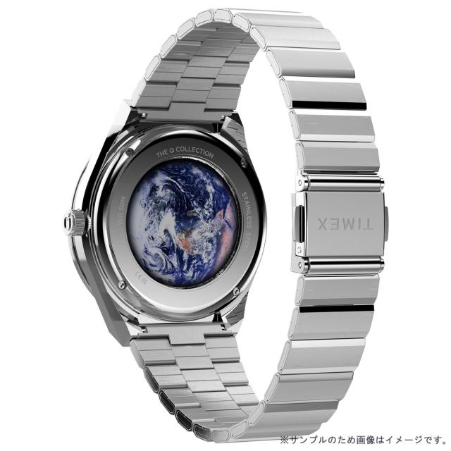 4月17日発売 タイメックス Q Timex NASA コラボレーションモデル アポロ17号 TW2Y56700 メンズ 腕時計 クオーツ 電池式 サン&ムーン_5