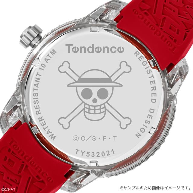 テンデンス ワンピース コラボレーションモデル モンキー・D・ルフィ TY532021 メンズ 腕時計 クオーツ 電池式 シリコンバンド_9
