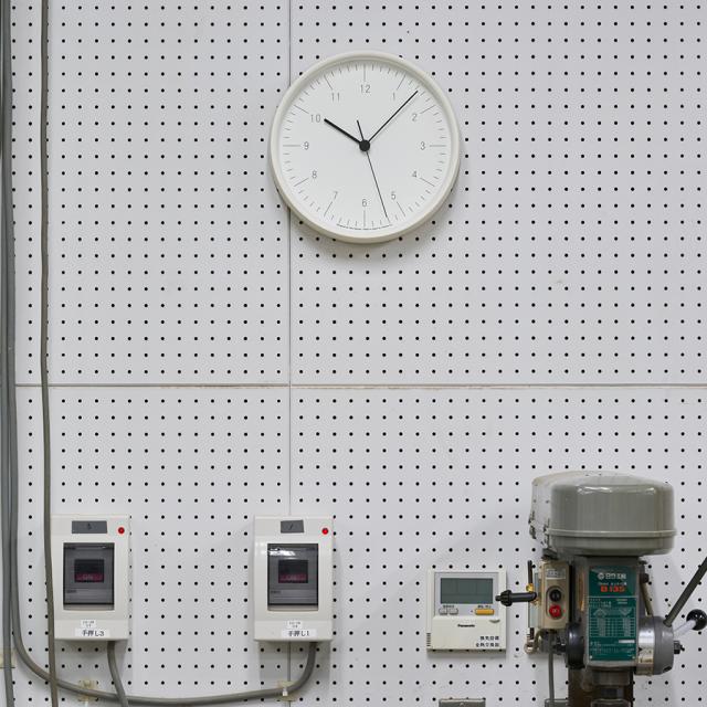 タカタレムノス 掛け時計 カーサ シティポップ 電波 クオーツ 電池式 ホワイト スイープセコンド 角田 陽太 YK23-03WH_5