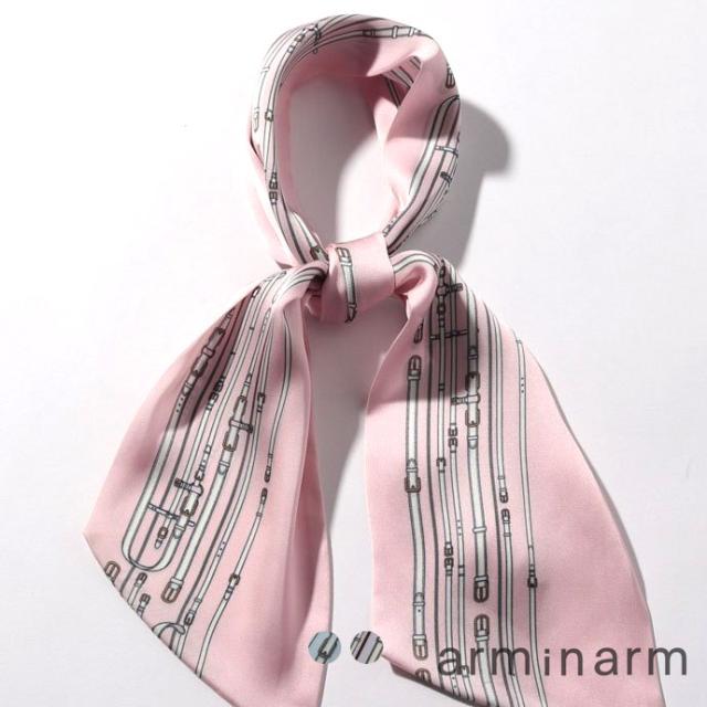 スカーフ レディース ストール スリムスカーフ ベルト柄 プリント おしゃれ ブランド Arm In Arm アームインアーム セール 送料無料の通販はau Pay マーケット セドールjapan