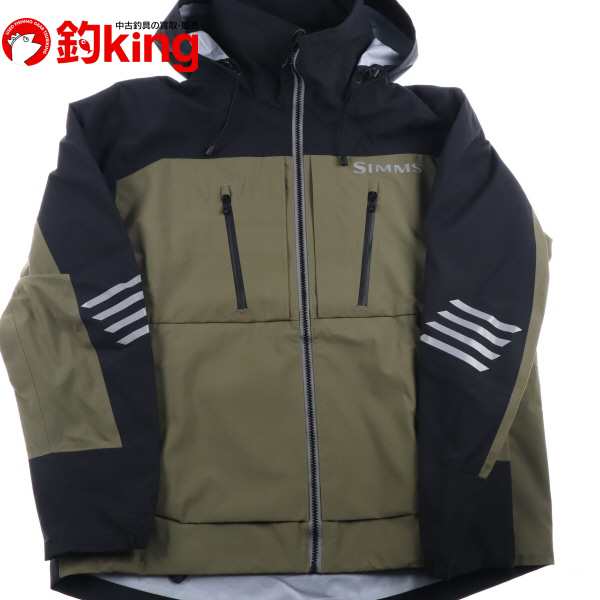 【中古/未使用品】 SIMMS ?I プロドライ フィッシングジャケット GORE-TEX Pro XLサイズ アーミーグリーン /Z483M｜au  PAY マーケット