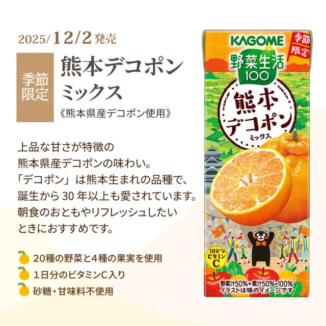 カゴメ 選べる4ケース（96本） カゴメ 野菜ジュース 195ml・200ml 24