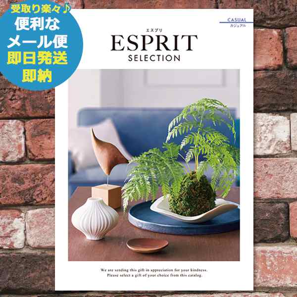 カタログギフト エスプリ カジュアル (即日発送) 送料無料(北海道・沖縄を除く)【 ハーモニック 引出物 内祝い お返し 出産内祝い 出産祝い 香典返し 粗品 ギフト 御祝 ご挨拶 】【メール便専用商品・同梱不可】_の通販は
