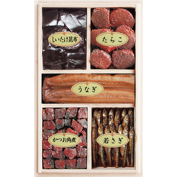 新橋玉木屋 特選佃煮5種入 15195 【_