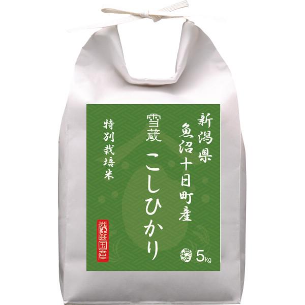 お取寄 新潟県魚沼十日町産 こしひかり特別栽培 5kg 送料無料【_ s26sg _