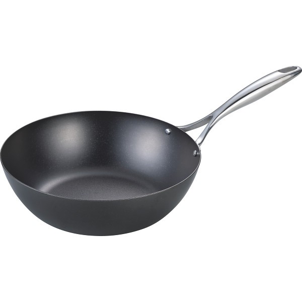 窒化加工 鉄深型フライパン 26cm SDY-003 送料無料(北海道・沖縄を除く)【_の通販は