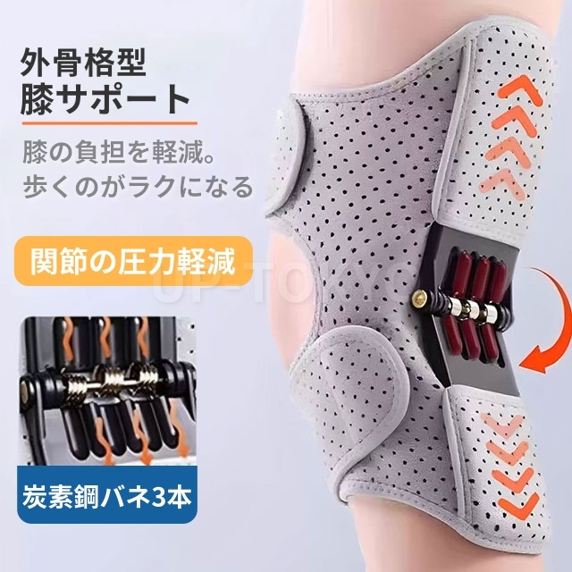 膝サポーター ひざ 保護 スポーツ 登山 疲労軽減 2枚セット バスケ バレー 固定 保温 関節 怪我 保護 洗える 軽量 通気 マジックテープ 男女兼用 高齢者 運動 膝用 補助 フリーサイズ アウトドア 左右兼用