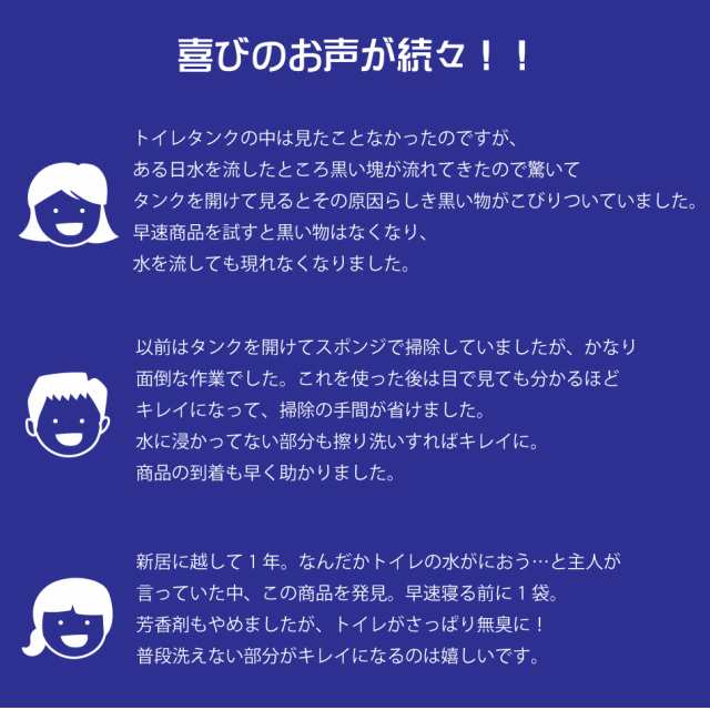 トイレタンク洗浄剤10包 日本製 送料無料 トイレタンク洗浄剤 35g×10袋 35g×10包入 トイレタンク掃除 トイレ掃除 トイレ便器掃除  の通販はau PAY マーケット - ivory-store auPAYマーケット店