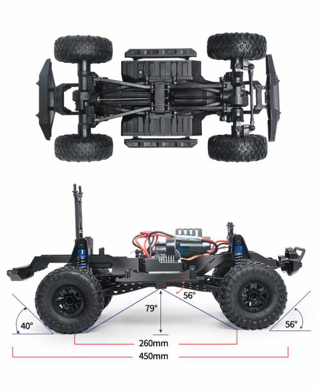 ラジコン クローラー ホビー ラジコンカー オフロードSUV 1/10スケール 四輪駆動 リアル RCカー 2.4GHz制御 プレゼント 子供  大人向けの通販はau PAY マーケット - 雅美良品 | au PAY マーケット－通販サイト