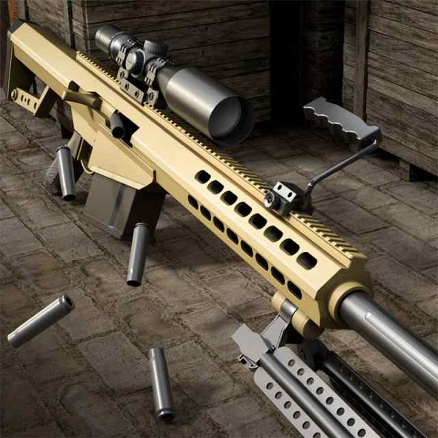 フルサイズ バレットM82A1 EVAソフト弾丸 ボルトアクション スナイパーライフル おもちゃ銃 排莢式 スポンジ弾 リアル系 訓練銃 戦ゲーム  精密射撃セットの通販はau PAY マーケット - 雅美良品 | au PAY マーケット－通販サイト