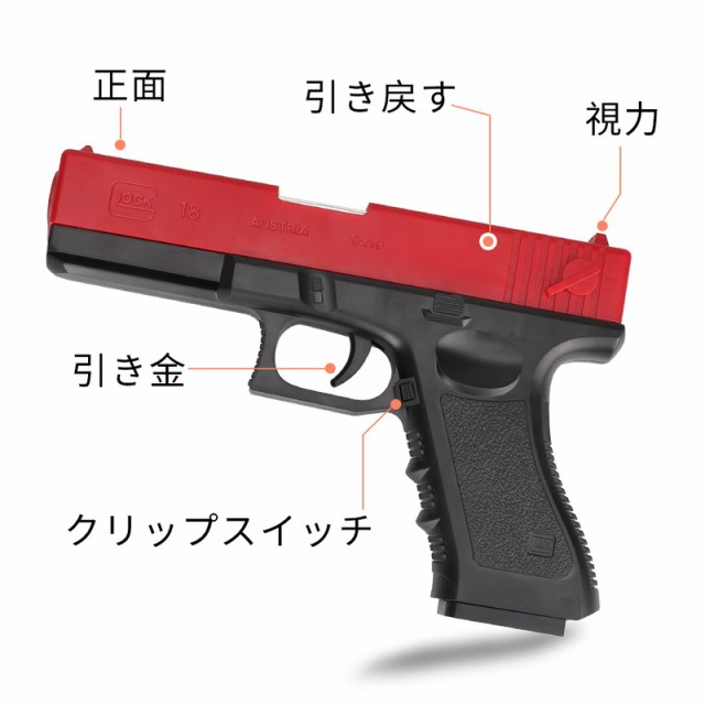 おもちゃ銃 ハンドガン グロックハンドガン トイガン 排莢式 射撃 CSゲーム スポンジ弾 拳銃式 玩具 室内遊び 屋外遊び 子供ギフトの通販はau  PAY マーケット - 雅美良品 | au PAY マーケット－通販サイト