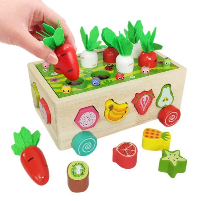 知育玩具 モンテッソーリ おもちゃ 積み木 1歳 2歳 3歳 4歳