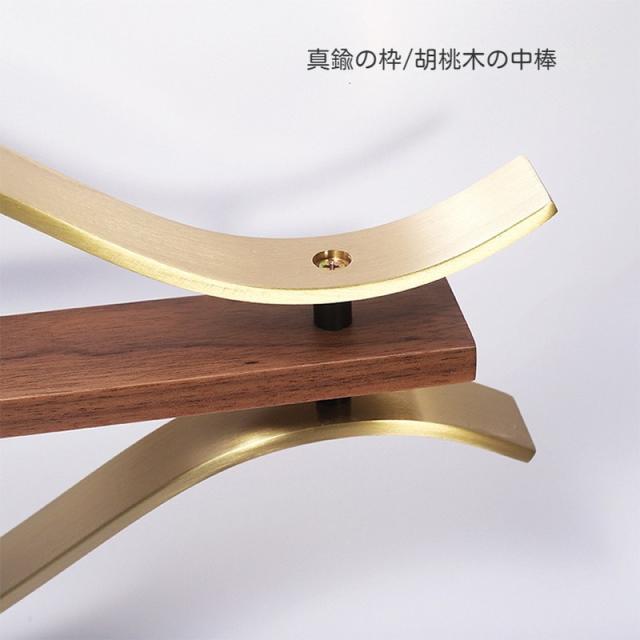 アイクロック 掛け時計 ウォールナット 目の形 ユニーク 高級感 ミッドセンチュリー 壁掛け インテリア雑貨 デザイナーズ_5