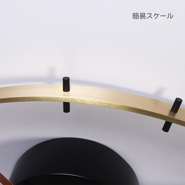 アイクロック 掛け時計 ウォールナット 目の形 ユニーク 高級感 ミッドセンチュリー 壁掛け インテリア雑貨 デザイナーズ_6