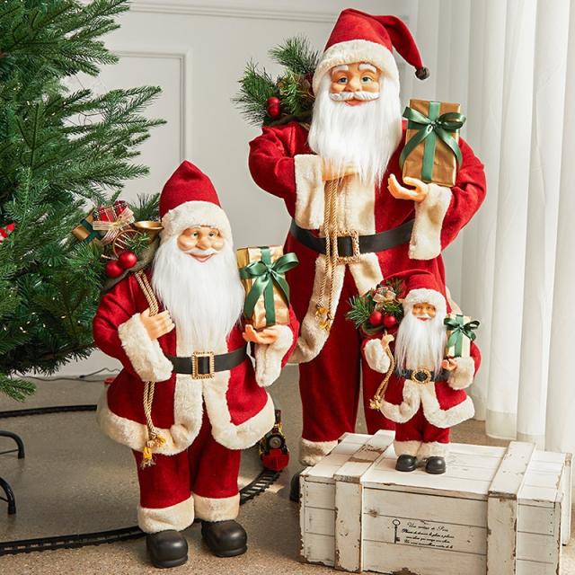 サンタクロース 人形 クリスマス 飾り 約90cm サンタ オーナメント