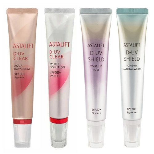 ASTALIFT D-UV SHIELD トーンアップローズ 3本 ASTALIFT D-UV SHIELD