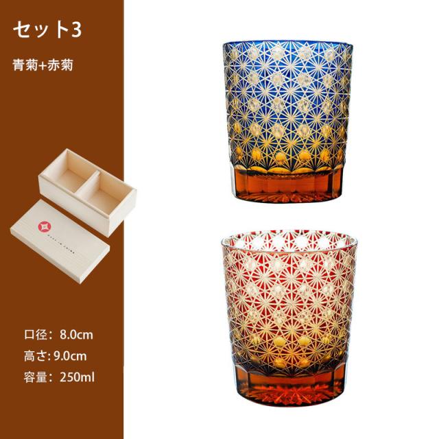 ハイエンド ウイスキーグラス ワイングラス 手彫りカップ 鉛フリー