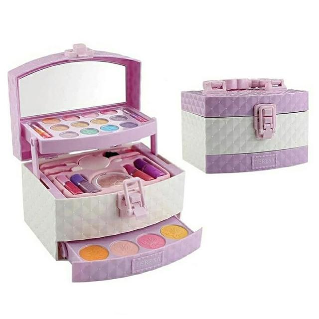 メイクセット メイクボックス メイクおもちゃ コスメセット 女の子 お化粧おもちゃ ままごと 子供 化粧台 の通販は 4,842円
