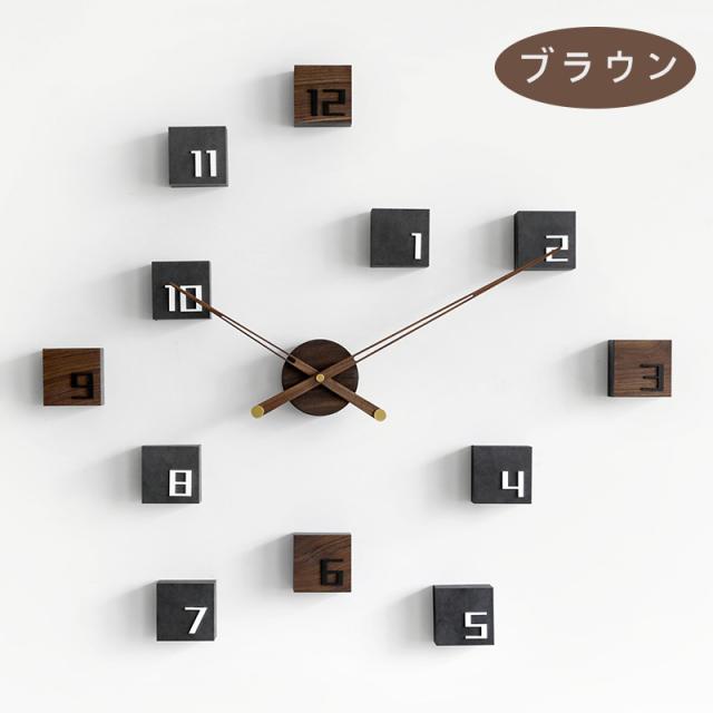 壁時計 壁掛け時計 ウォールクロック DIY ウォールクロック 壁に貼る 時計 ウォールステッカー ウォール クロック インテリア 時計_14