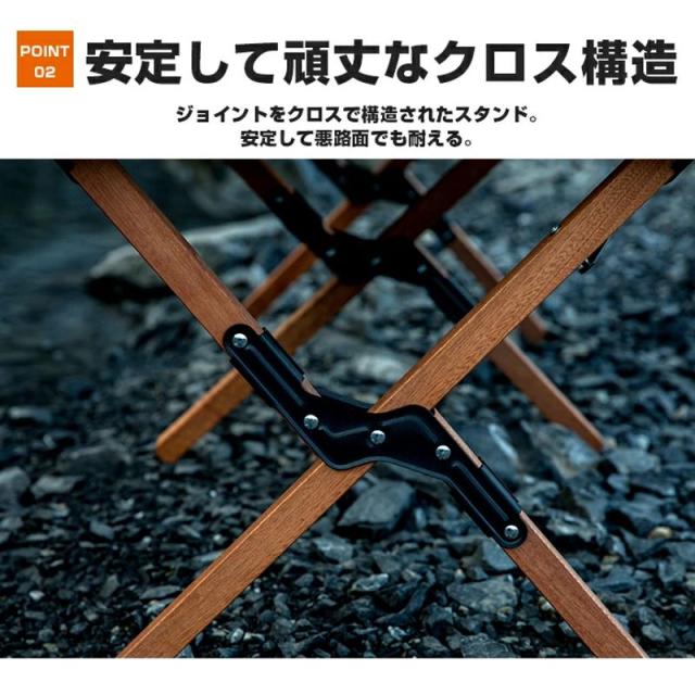 ロールテーブル 折りたたみテーブル 収納ケース付き 省スペース 持ち運び便利 バッグ付き 大型テーブル_10