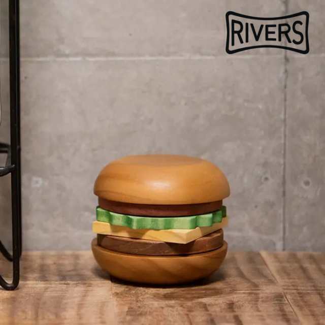 Rivers ハンバーガーコースターズ スタックス プラス 【ハンバーガー型