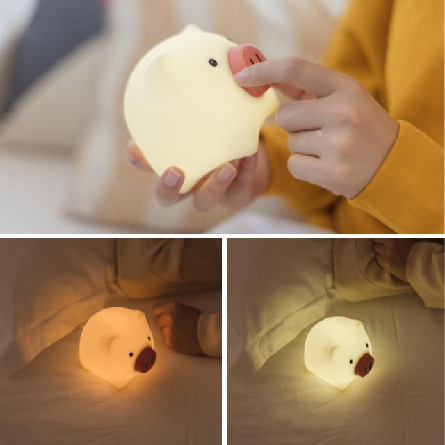 ナイトライト デスクライト LED ランプ ブタ型 ぶた型 豚 USB充電式