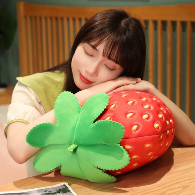クッション いちご イチゴ ストロベリー ぬいぐるみ 大きい