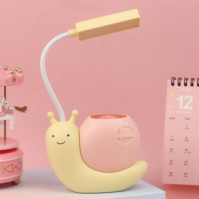 ナイトライト かわいい かたつむり カタツムリ ライト デスクライト 