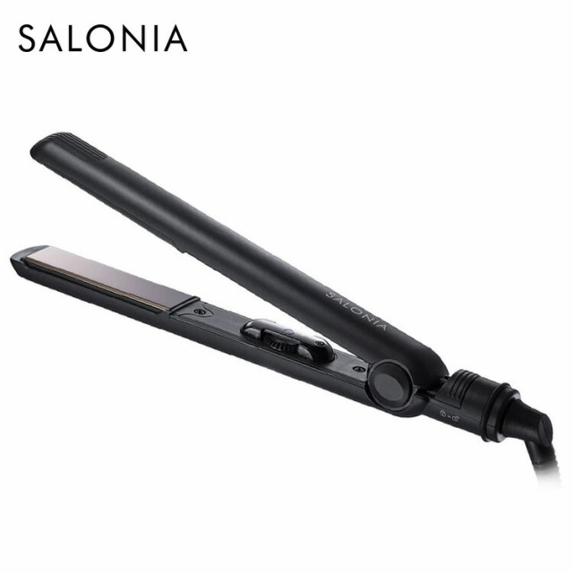 サロニア SALONIA ストレートヘアアイロン 24mm ブラック SL-004S