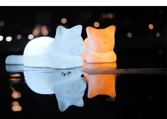 猫 ライト 間接照明 おやすみ 2色切替 単品【ネコ ねこ テーブル 猫 ライト 間接照明 おやすみ 2色切替 単品【ネコ ねこ テーブル