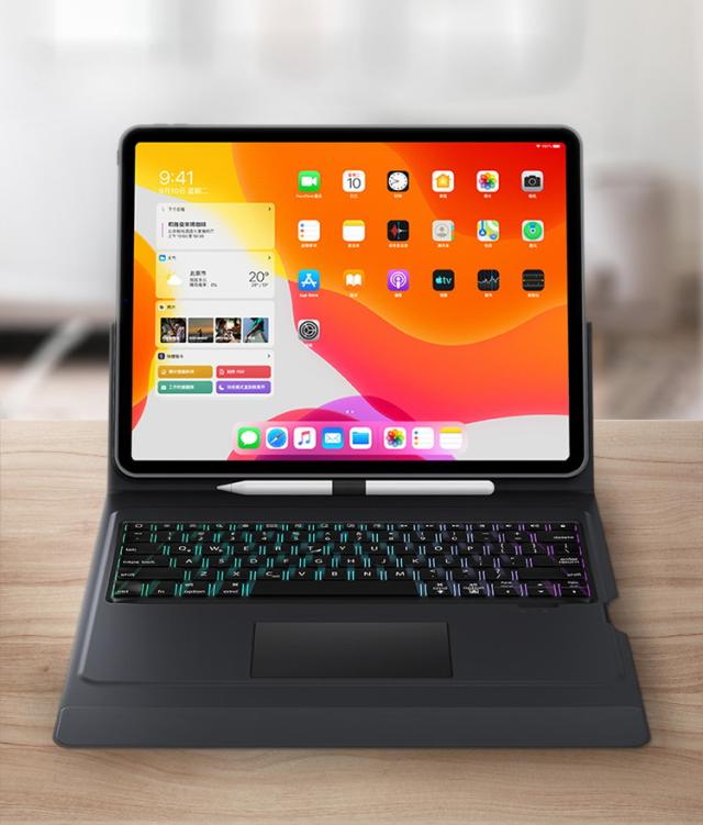 トラックパッド付きキーボードケース Apple2020/2018ipadpro12.9インチ