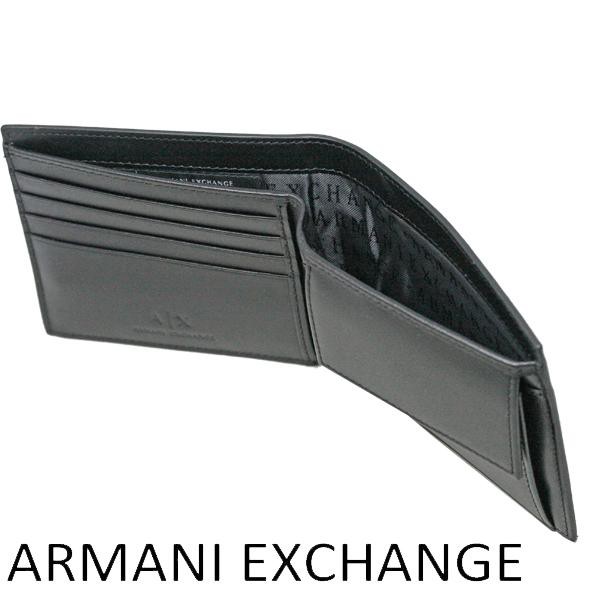 ARMANI EXCHANGE アルマーニエクスチェンジ 二つ折り財布 AX 財布