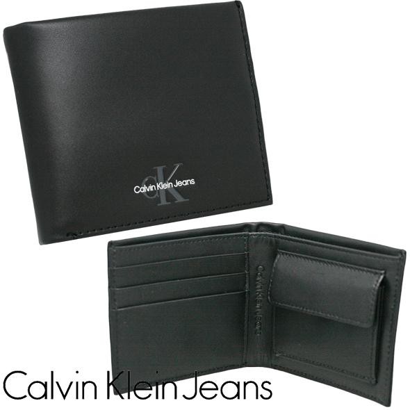 CK カルバンクライン ジーンズ 二つ折り財布 K50K510429-BDS 折り財布 Calvin Klein Jeans メンズ 新品  無料ラッピング可｜au PAY マーケット