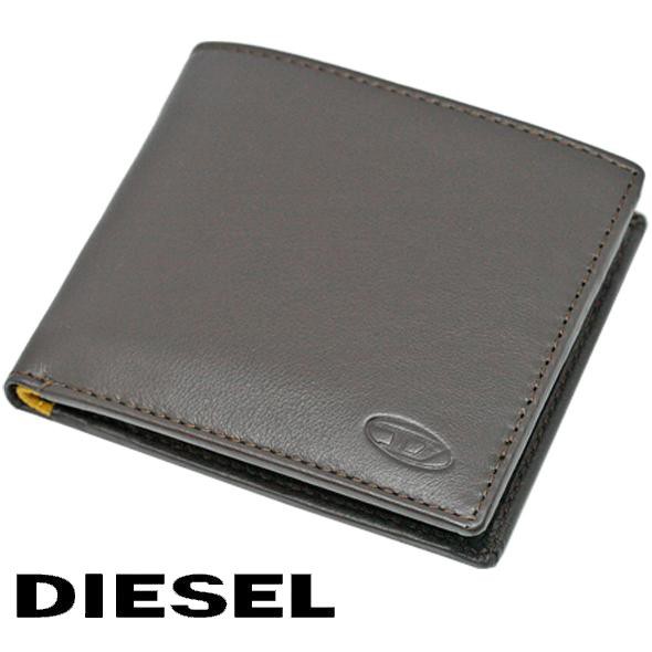 ディーゼル 二つ折り財布 DIESEL メンズ レザー X08424-P0685-H9031