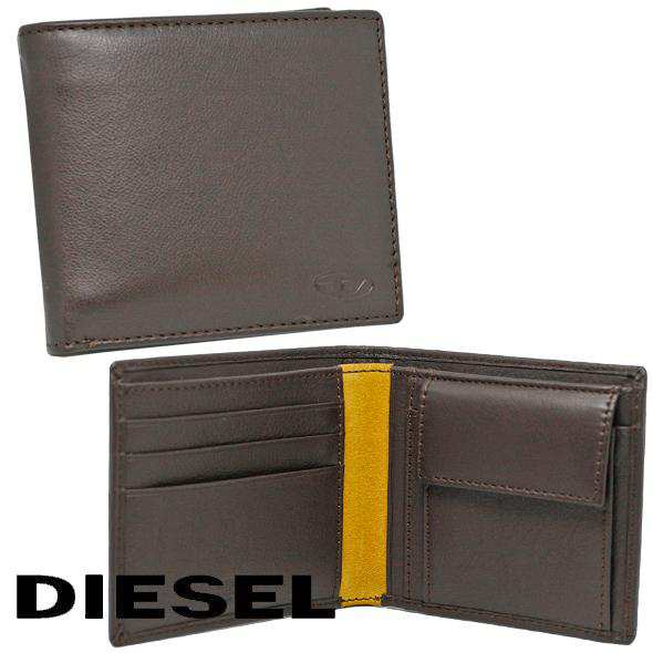 ディーゼル 二つ折り財布 DIESEL メンズ レザー X08424-P0685-H9031