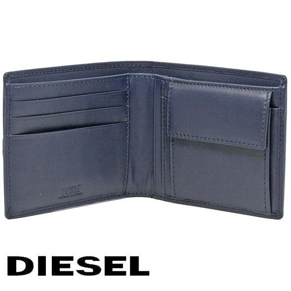 DIESEL 二つ折り財布 X08428 PR227 - 折り財布