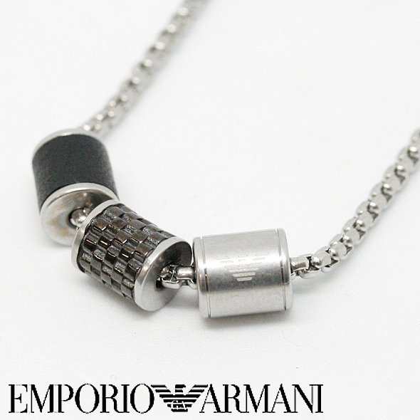 エンポリオアルマーニ ペンダント メンズ ネックレス EGS2383020 EMPORIO ARMANI 新品 無料ラッピング可 送料無料