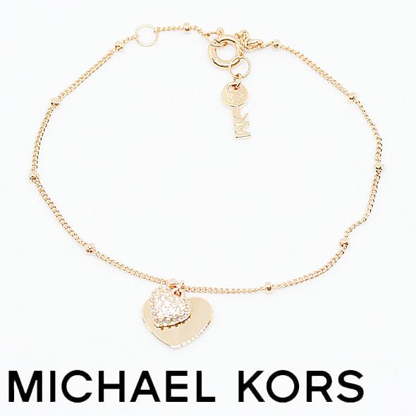 マイケルコース ブレス ダブルハート レディース MK ハート ブレスレット MICHAEL KORS MKC1118AN791 新品 無料ラッピング可の通販は