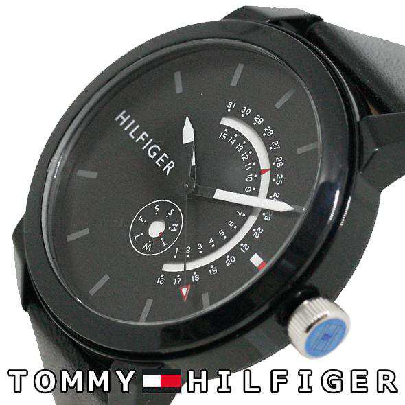 TOMMY HILFIGER 腕時計トミーヒルフィガー メンズ 時計 1791479 レザー