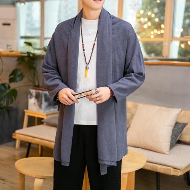カーディガン メンズ 綿麻 春物 薄手 通気 ゆったり 無地 羽織 アウター Uvカット 和服 和式パーカー おしゃれ カジュアル 和風 ゆったの通販はau Pay マーケット Kirara