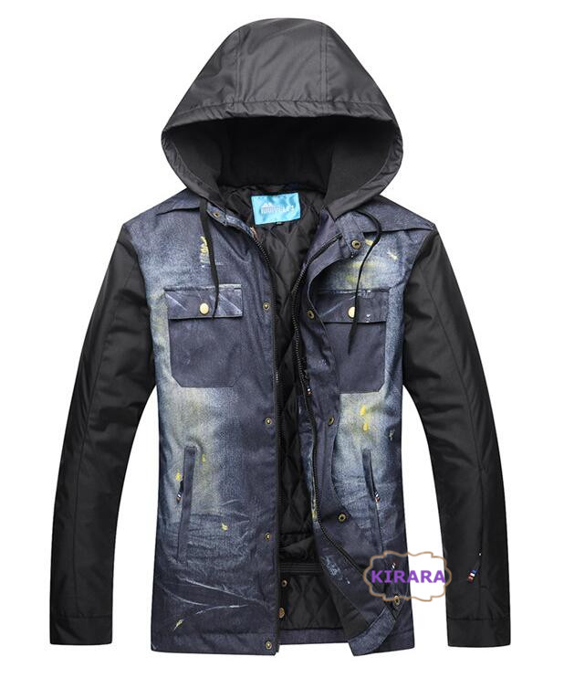 フード付きデニムジャケット スノボウェア フード付きデニムジャケット スノボウェア-JACQUEMUS シアリング 総