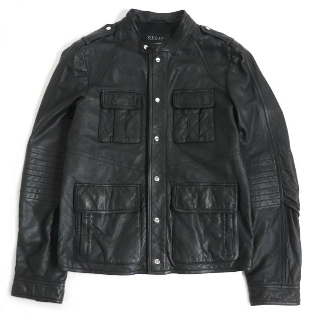 ドンドン見直し】良品□GUCCI/グッチ 287852 エポレット付き カーフ 