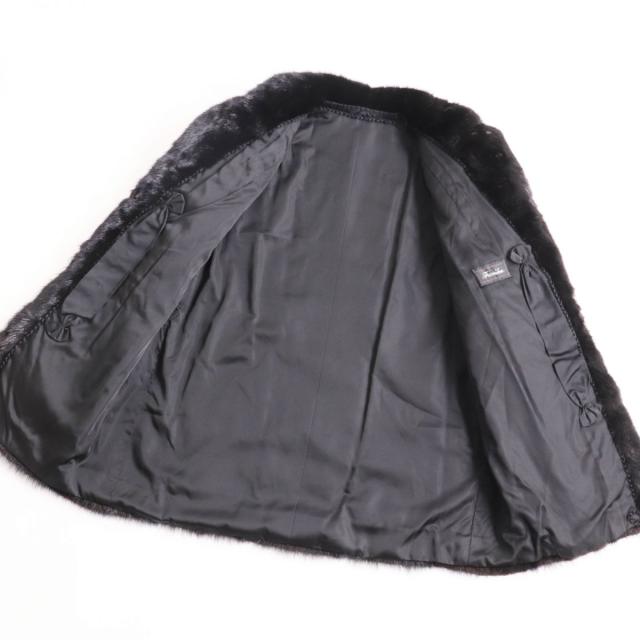 毛並み美品○MINK ミンク 本毛皮ショートコート ジャケット