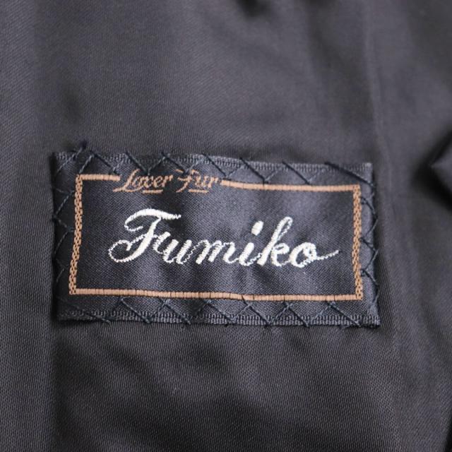 ミンク 毛皮 ショート丈 コート ジャケットブラック ダークブラウン １３　号 毛並み美品○MINK ミンク 本毛皮ショートコート ジャケット